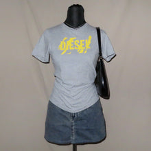 Load image into Gallery viewer, Diesel graphic gray tee (XS)
