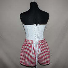 Load image into Gallery viewer, White heart neckline corset (M)

