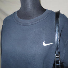 Load image into Gallery viewer, Nike navy blue swoosh sweater (XL)
