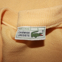 Load image into Gallery viewer, Lacoste yellow cardigan (M)
