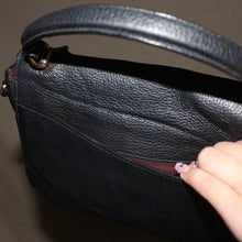 Load image into Gallery viewer, Coach marie top handle satchels pebble leather bag
