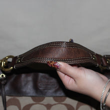 Load image into Gallery viewer, Vintage Coach Zoe hobo signature monogram shoulder bag
