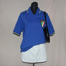 Load image into Gallery viewer, Adidas Italia collared top (L)
