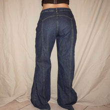 Load image into Gallery viewer, Lined flared jeans (W34)
