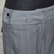 Load image into Gallery viewer, Gray stripped low waisted trousers (W29)
