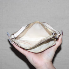 Load image into Gallery viewer, Vintage Coach beige leather small wristlet
