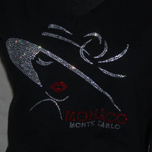 Load image into Gallery viewer, Monaco bedazzled patterned top (M)
