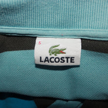 Load image into Gallery viewer, Lacoste stripped collared sweater (M)
