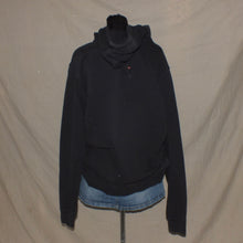 Load image into Gallery viewer, Nike swooshed black hoodie (XL)
