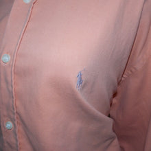 Load image into Gallery viewer, RL orange button up long sleeve (L)
