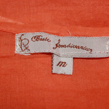 Load image into Gallery viewer, Vintage Stradivarius orange mesh tube top (XS)
