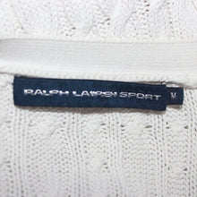 Load image into Gallery viewer, Ralph Lauren Sport white knitted cardigan (M)
