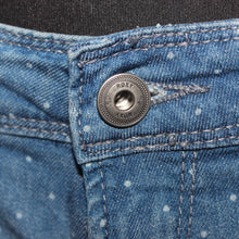 Load image into Gallery viewer, Roxy polka dot denim shorts (S)
