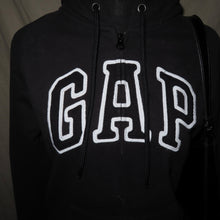 Load image into Gallery viewer, Gap logo zip up hooded acket (M)
