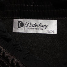Load image into Gallery viewer, Dabutong black velvet long sleeves (M)
