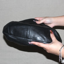 Load image into Gallery viewer, Vintage Coach Ergo black leather hobo bag

