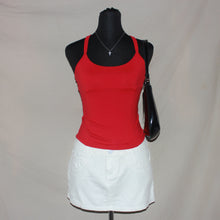 Load image into Gallery viewer, B red cross-back tank top (XS)
