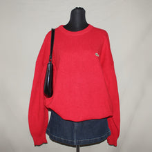 Load image into Gallery viewer, Lacoste red knitted sweater (S/M)
