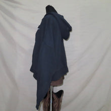 Load image into Gallery viewer, Nike black cropped zipped up hoodie (M)
