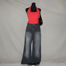 Load image into Gallery viewer, Southpole black denim washed high rise pants (W29)
