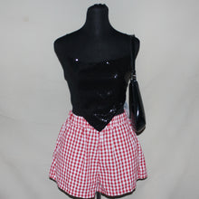 Load image into Gallery viewer, Sequined triangle top (S)
