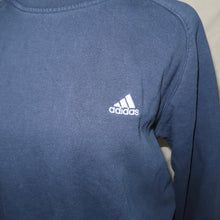 Load image into Gallery viewer, Adidas navy blue sweater (L)
