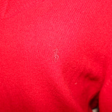 Load image into Gallery viewer, Polo Sport red v-cut sweater (L)
