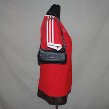 Load image into Gallery viewer, Adidas vintage red v-neck cotton jersey (M)
