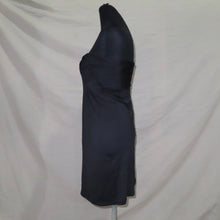 Load image into Gallery viewer, Elle Would! black asymmetrical tube dress (S)
