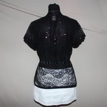 Load image into Gallery viewer, TU sequenced mesh wrap top (M)
