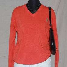 Load image into Gallery viewer, Polo by Ralph Lauren orange long sleeves (M)
