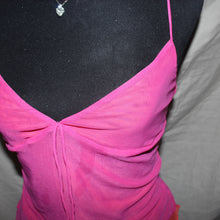 Load image into Gallery viewer, White fox layered mesh tank top (M)
