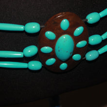 Load image into Gallery viewer, Turquoise tie belt
