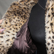 Load image into Gallery viewer, Jean Louis leopard print fur coat (L)
