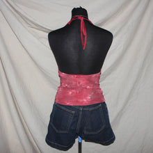 Load image into Gallery viewer, Glassons floral cowl halter top (S)
