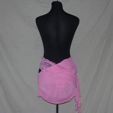 Load image into Gallery viewer, Outcast pink laced asymmetrical with tag ruched skirt (M)
