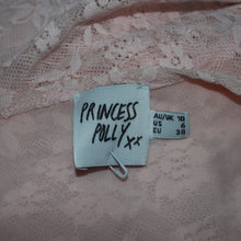 Load image into Gallery viewer, Princess Polly laced baby pink wrap long sleeves top (S)
