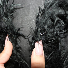 Load image into Gallery viewer, Iconic Mondo black faux fur coat (S)
