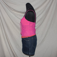 Load image into Gallery viewer, White fox layered mesh tank top (M)
