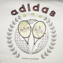 Load image into Gallery viewer, Adidas embroidered patterned white top (L)
