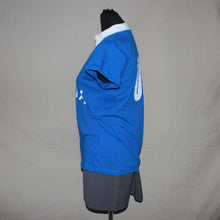 Load image into Gallery viewer, Blue Italia print collared jersey (S)
