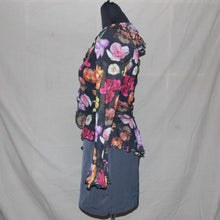 Load image into Gallery viewer, Desigual mesh ruffled floral mesh (S)
