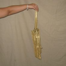 Load image into Gallery viewer, Muaziz S.L gold shimmer shoulder bag
